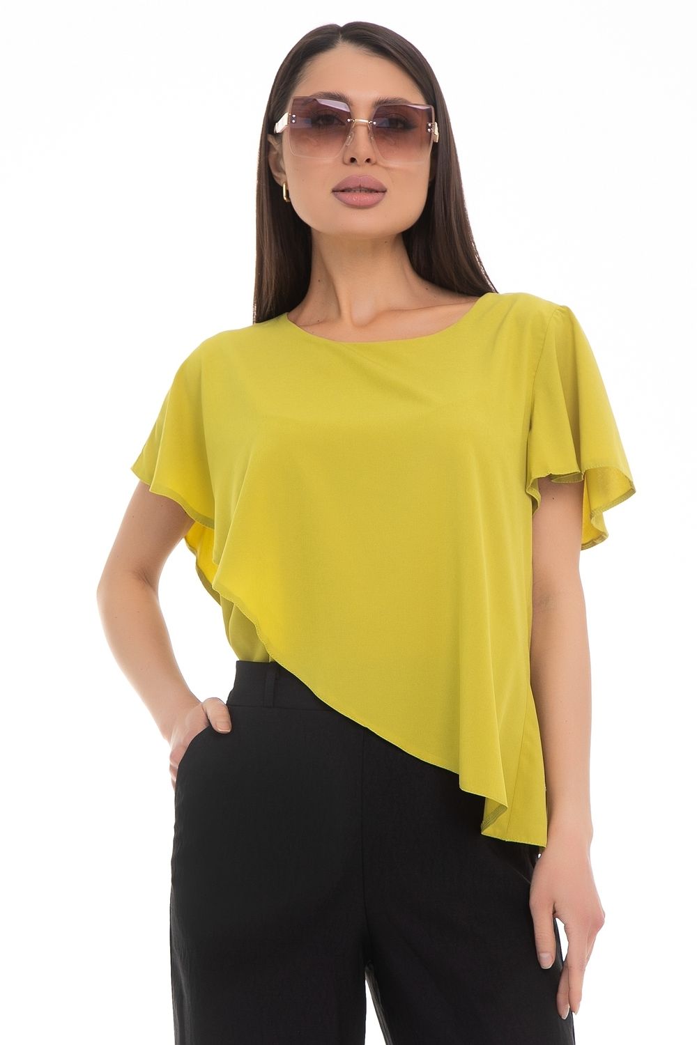 Блуза Яркое лето (лайм) Diolche