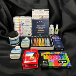 Художественный набор «Мега МНОГО АКРИЛА», рисование акрилом