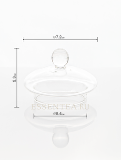 Крышка стеклянная для чайника  серии "Танг пу"