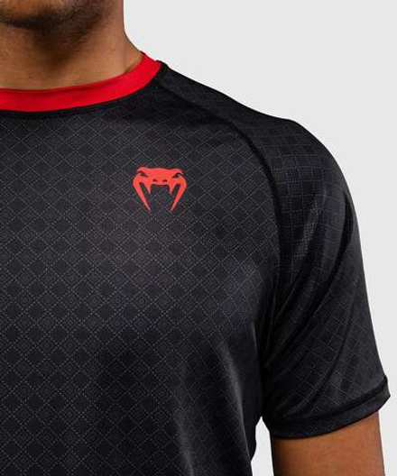 Футболка спортивная Venum x Roger Gracie Black/Red