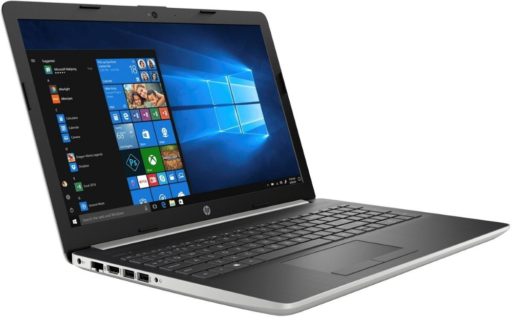 Ноутбук HP 15-db1119ur 15.6; 1920x1080 (Full HD)/ AMD Athlon 300U, 2400 МГц/ 4 Гб DDR-4/ 256 Гб SSD/ Radeon Vega 3/ Wi-Fi, Bluetooth, Cam/ DOS/ чёрный 8KR14EA