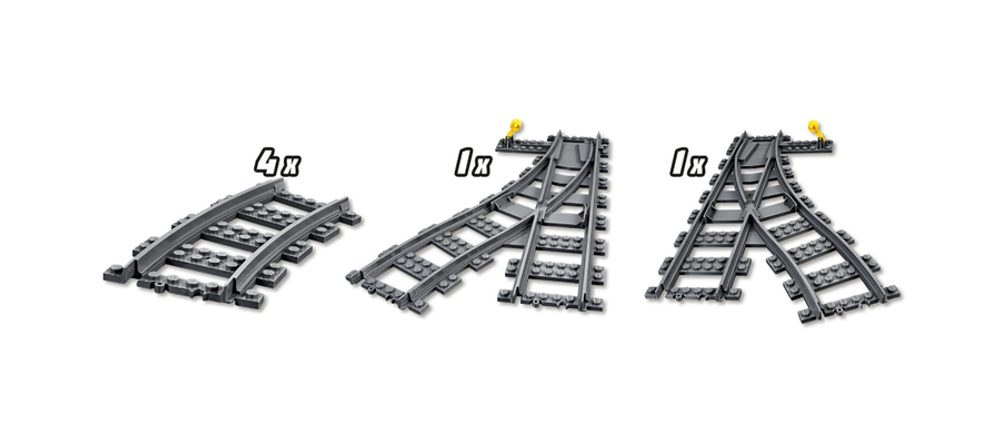 Конструктор LEGO City 60238 Железнодорожные стрелки