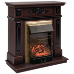 Каминокомплект Real Flame Lilian DN с очагом Majestic Lux Brass