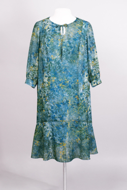 Платье женское 3513ВП, Цветы #284Цн053513ВП