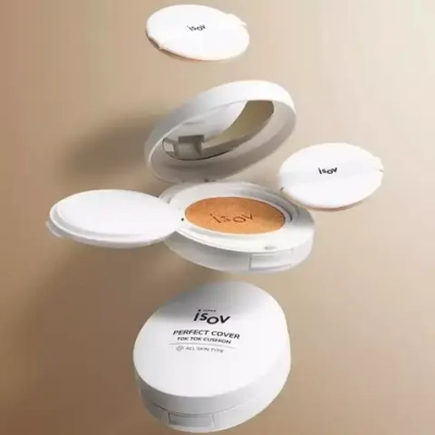 Perfect Cover Tok Tok Cushion SPF 50+ Isov Sorex | Тональный блок с УФ-защитой