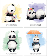 Тетрадь 170х203, 48 л. скрепка МАЛЕНЬКИЙ ПАНДА