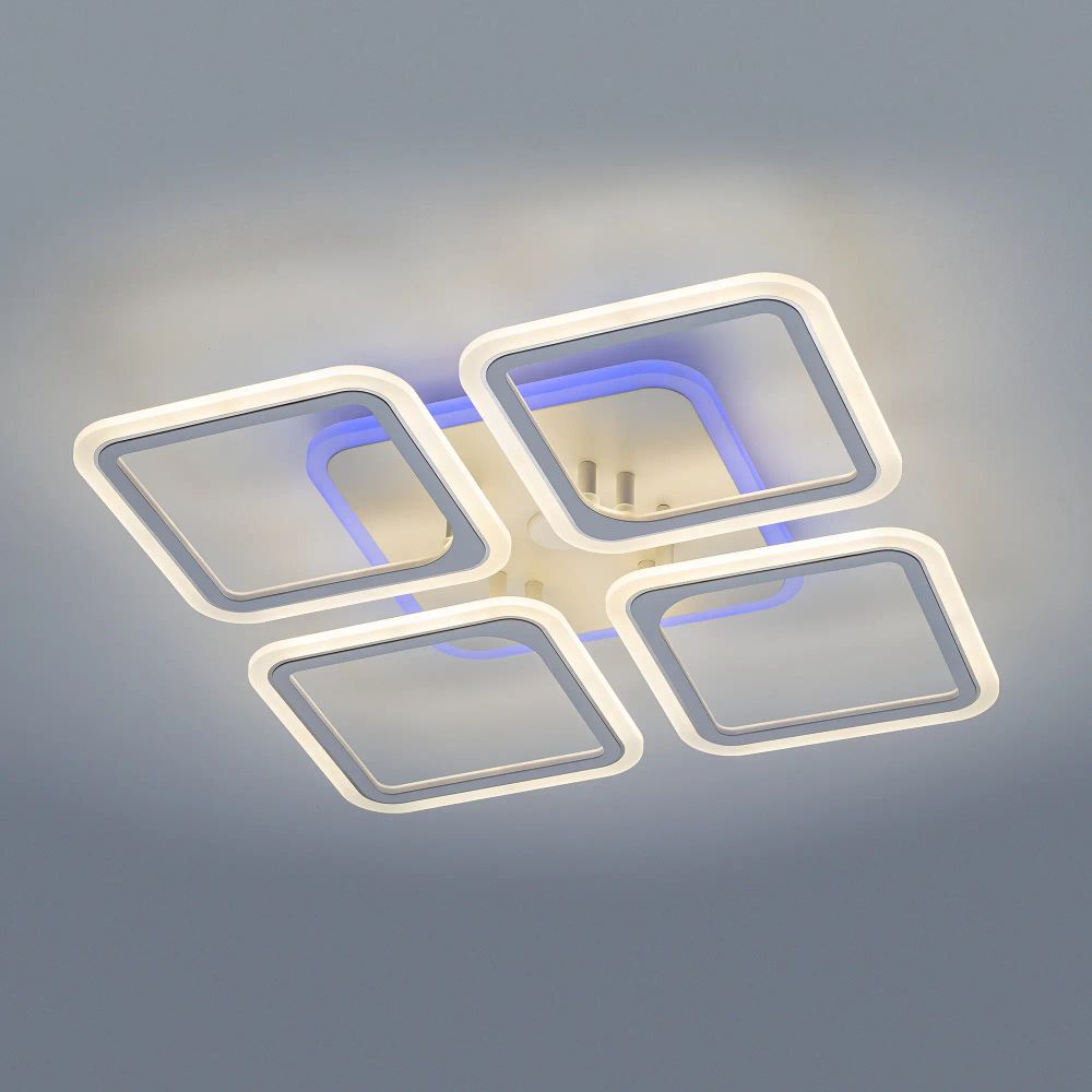 Citilux Марсель Смарт CL232A140E RGB Умная люстра Белая