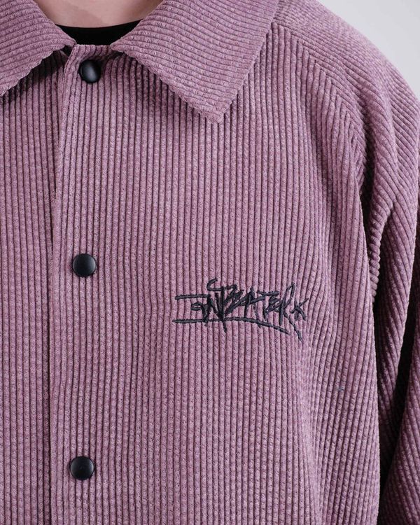 Куртка Coach Jacket Velvet Lilac - фото 6