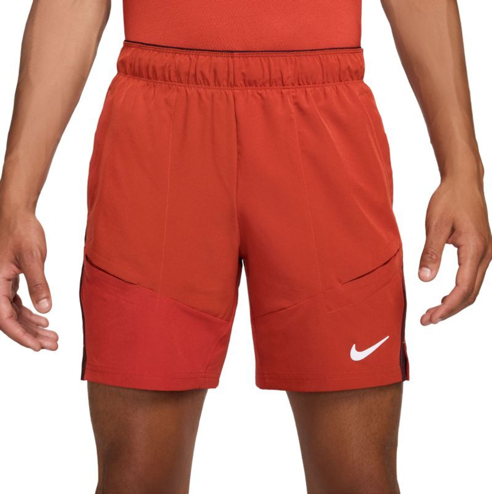 Мужские теннисные шорты Nike Court Dri-Fit Advantage 7" Tennis - красный