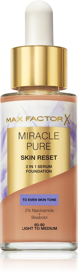 Max Factor Miracle Pure Skin Reset - фонд "забота, 30 ml