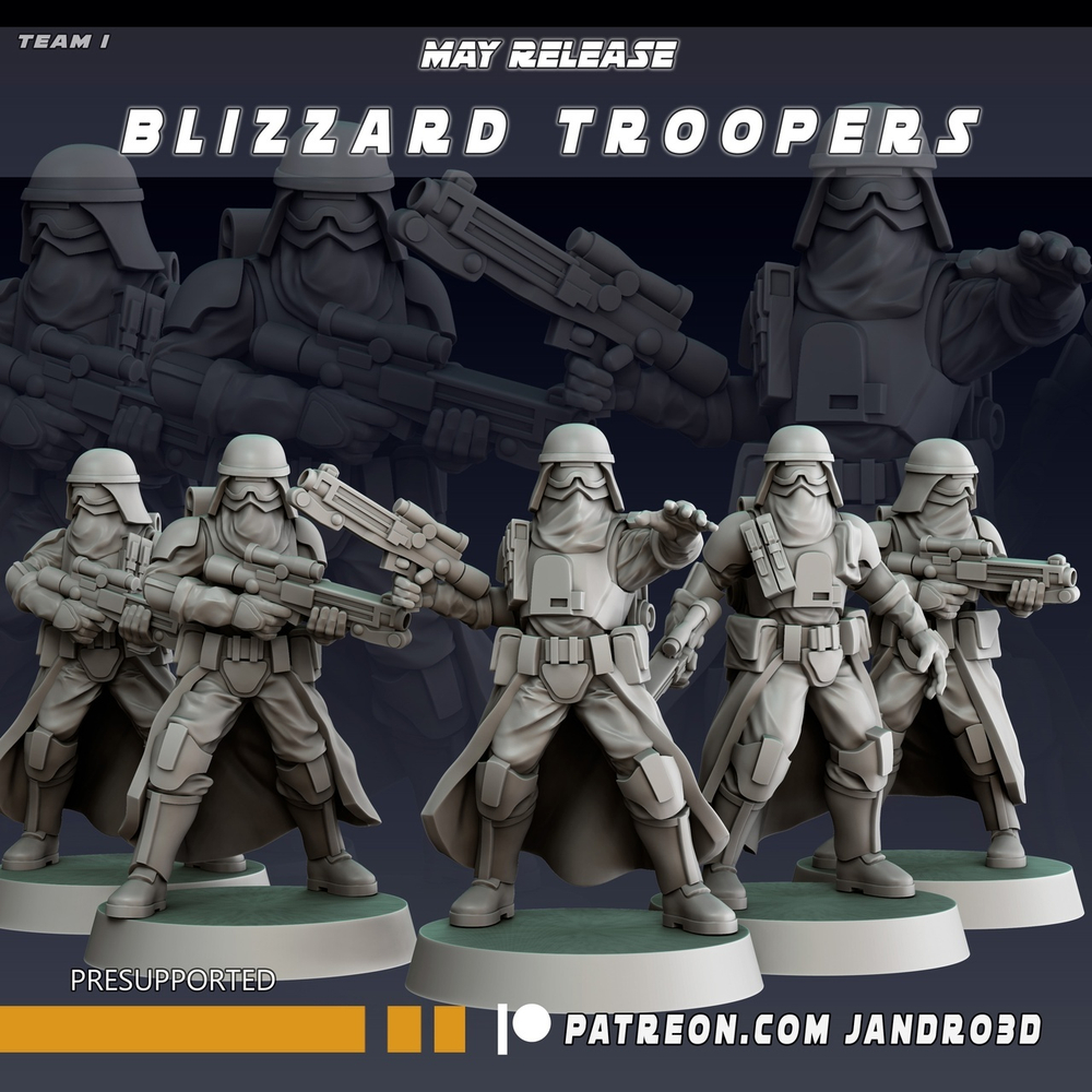 Star War Blizzard Troopers
