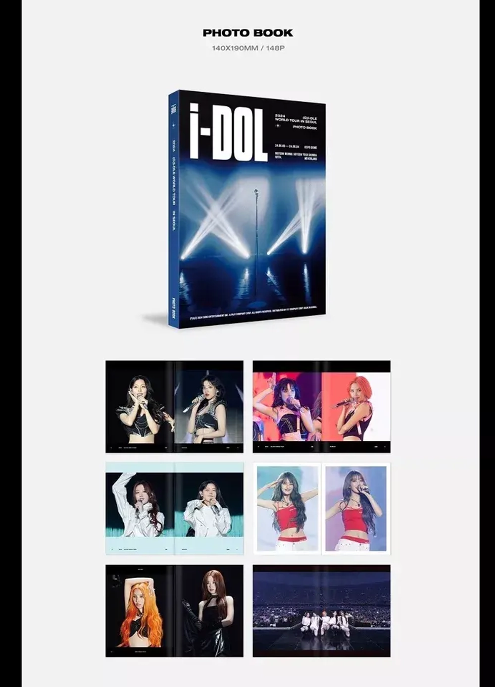 (G)I-DLE - 2024 World Tour iDOL in Seoul (DVD ver.)