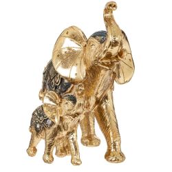 GAEM Фигурка декоративная "Слоны", L19 W12 H17 см