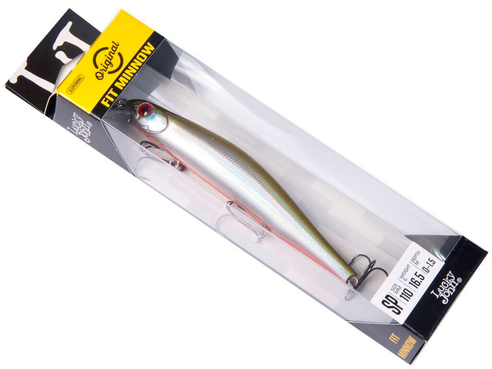 Воблер Lucky John Fit Minnow 110SP (Original) 11 см, цвет 304, 16.5 г