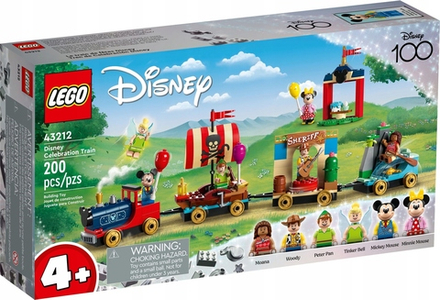 Конструктор LEGO Disney Дисней - поезд, полный веселья 43212