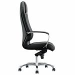 Кресло BRABIX PREMIUM "Aurus EX-705", мультиблок, алюминий, экокожа, черное, 532928