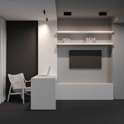 Потолочный светильник светодиодный Maytoni   C133CL-12W4K-B