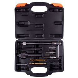 AFFIX (AF10312016C) Набор для обслуживания колодцев свечей накаливания, кейс, 16 предметов