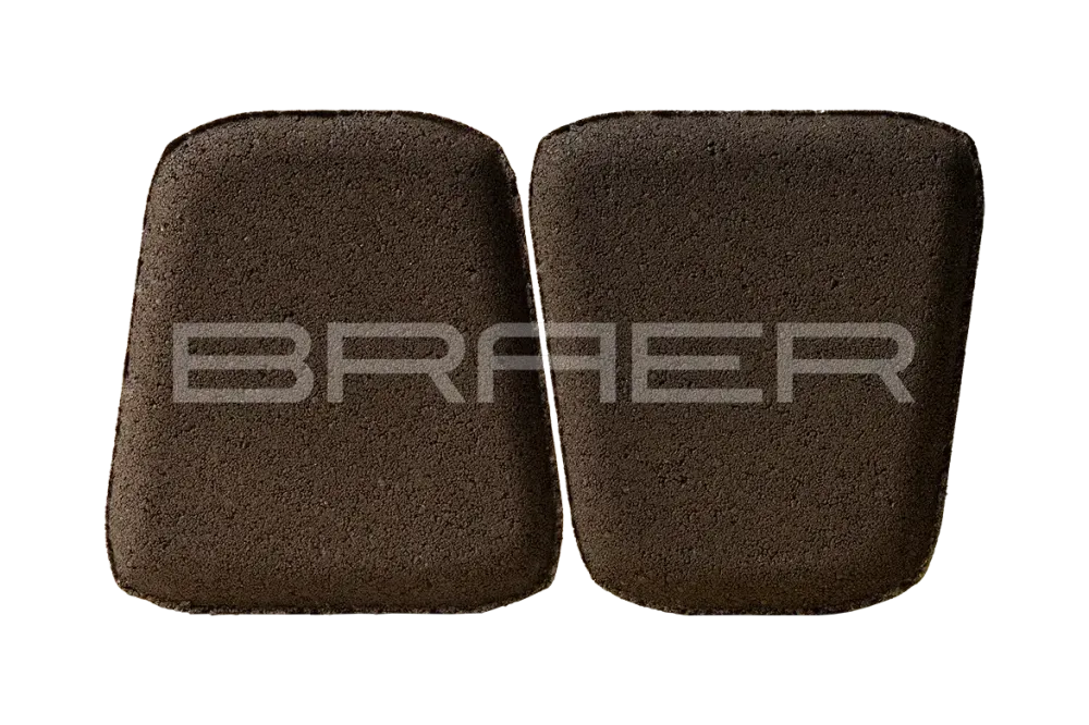 Тротуарная плитка Braer Классико круговая, Коричневый, 60 мм