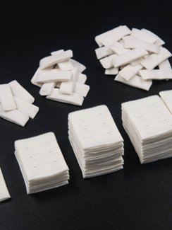 Крючки/петли Arta-F, 38*55 мм, 2*3, айвори 004