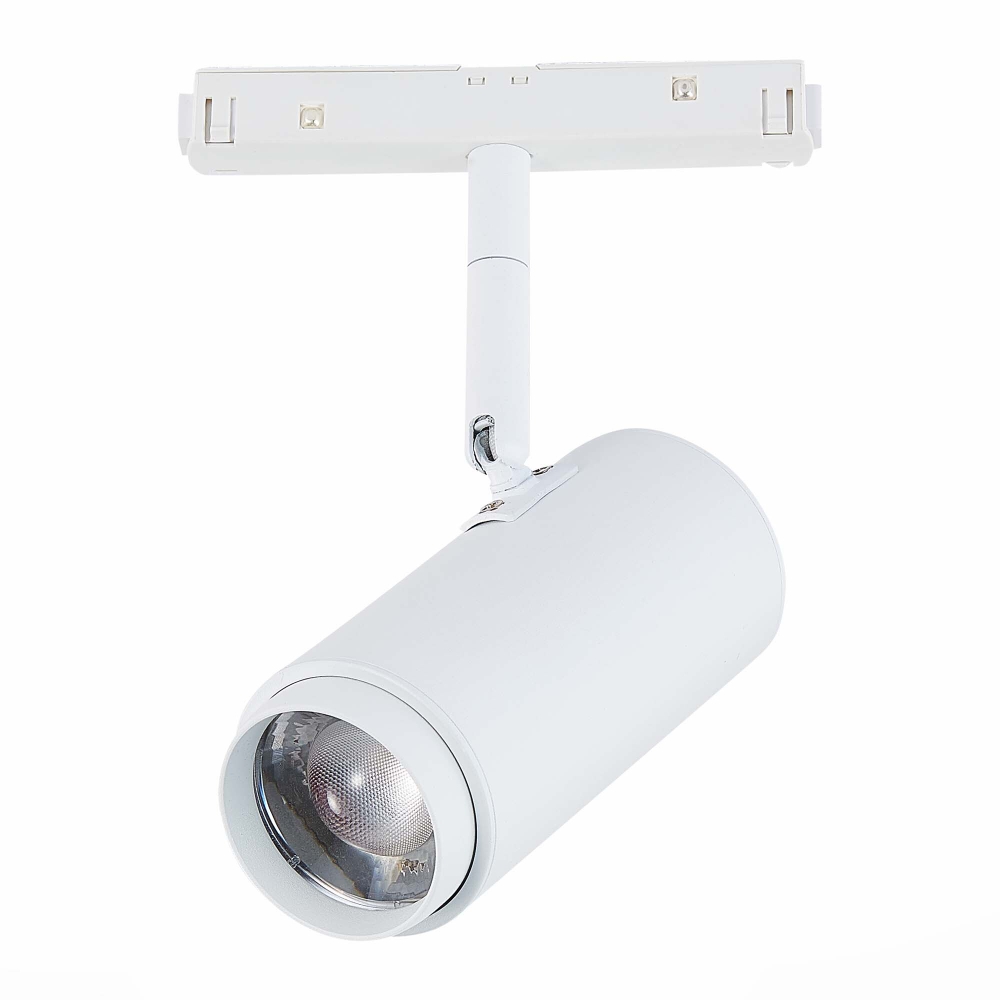 ST357.546.06 Магнитный трековый светильник ZOOM Белый LED 1*6W 4000K 667Lm Ra&gt;80 10-60° IP20 L137xW59xH178 48V