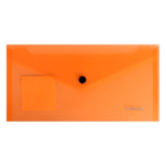 Папака-конверт на кнопке пластиковый ErichKrause Glossy Neon 50304