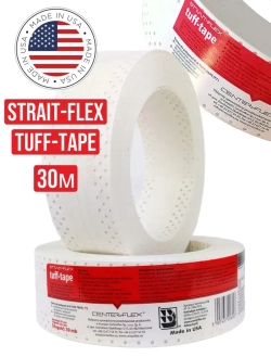 Лента углоформирующая Strait-Flex Tuff-tape 30 метров