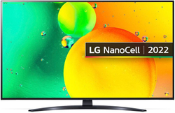 Телевизор LG 55NANO766QA, 55", Ultra HD 4K, синяя сажа
