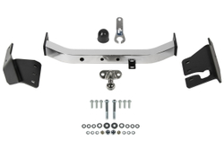Фаркоп торцевой Berg для Toyota Fortuner, с нерж. накладкой, шар F, 1500/75 кг, F.5715.002
