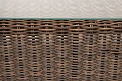 "Боно" журнальный столик из искусственного ротанга, цвет коричневый