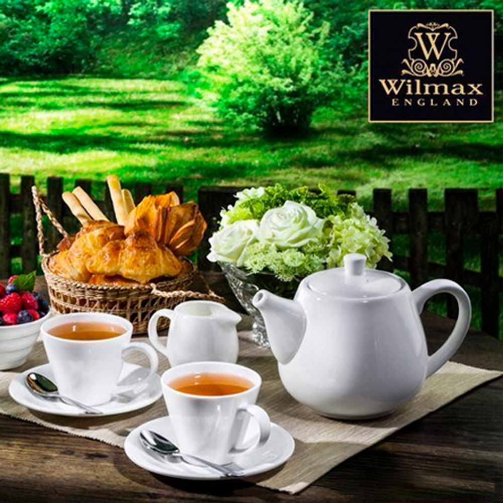 Чайная чашка и блюдце Wilmax 180 мл. 4шт. 993004/4С