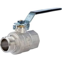 Кран шаровый STOUT Н-В 1" рычаг полнопроходной 26346