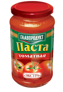 ТОМАТНАЯ ПАСТА ГЛАВПРОДУКТ 480ГР