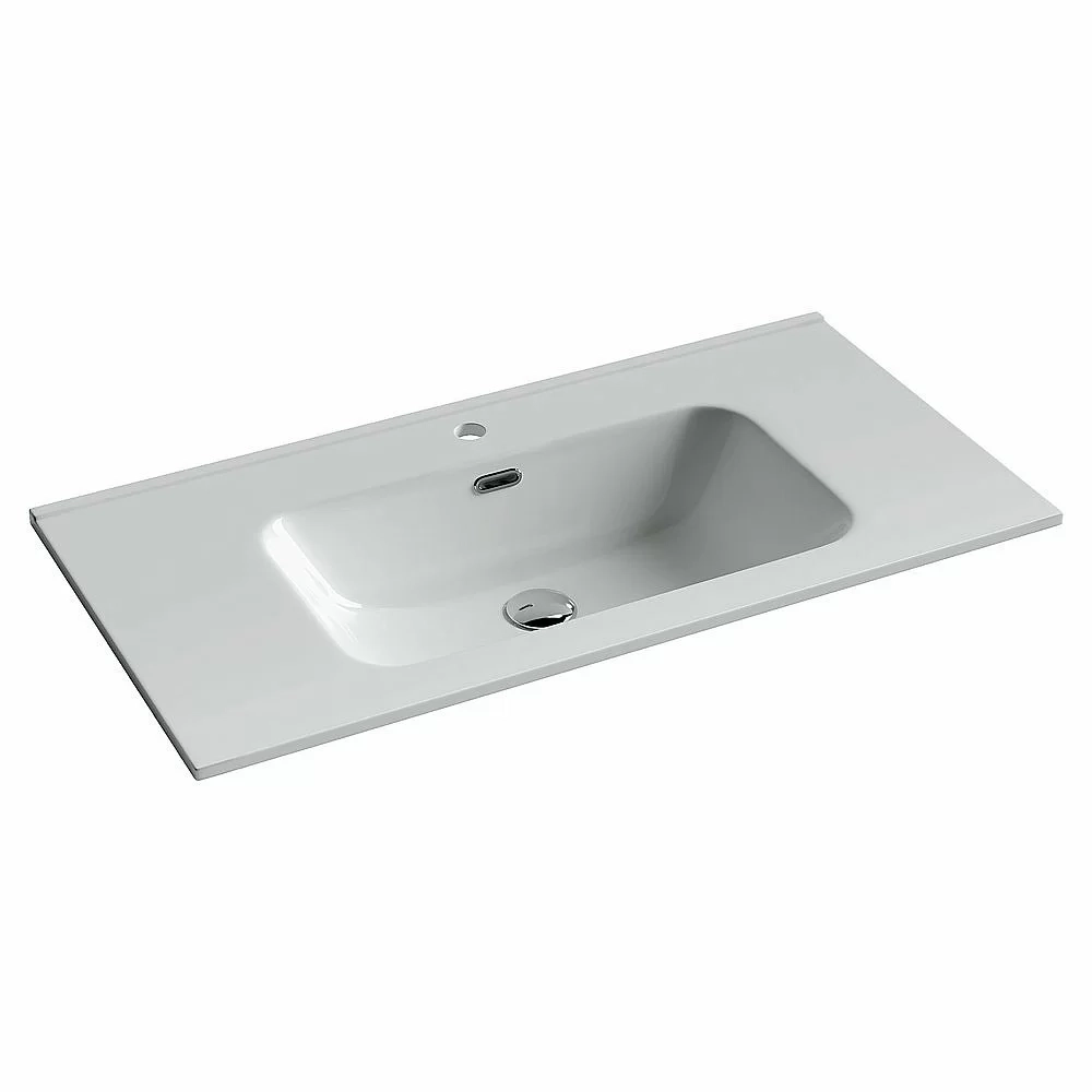 Тумба с раковиной Sancos FOLK Floor FL90FES/CN7002 90 Ergraut soft