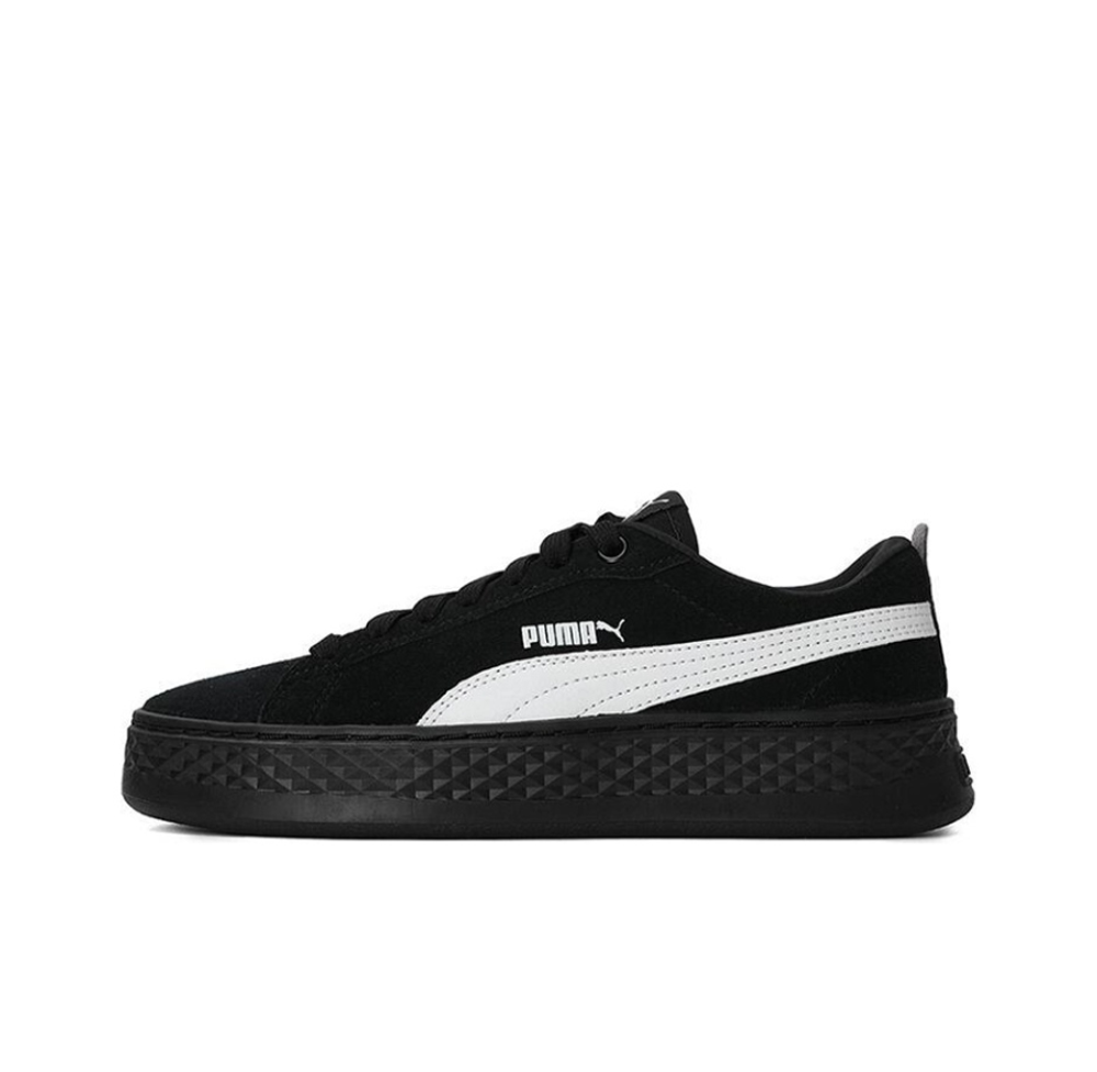 Женские кроссовки Puma Smash Platform SD 'Black White' (WMNS) 366488-02