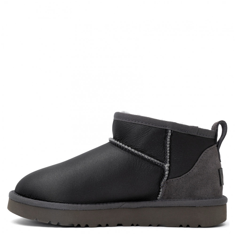 Ugg Classic Ultra Mini Metallic Grey