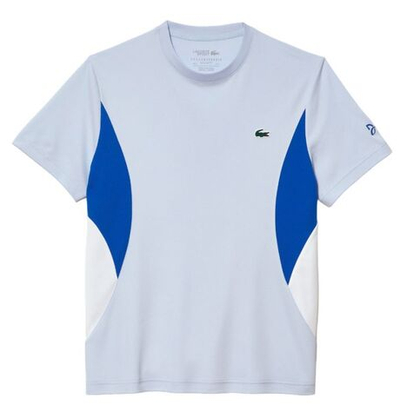Мужская теннисная футболка Lacoste Tennis x Novak Djokovic T-Shirt - light blue