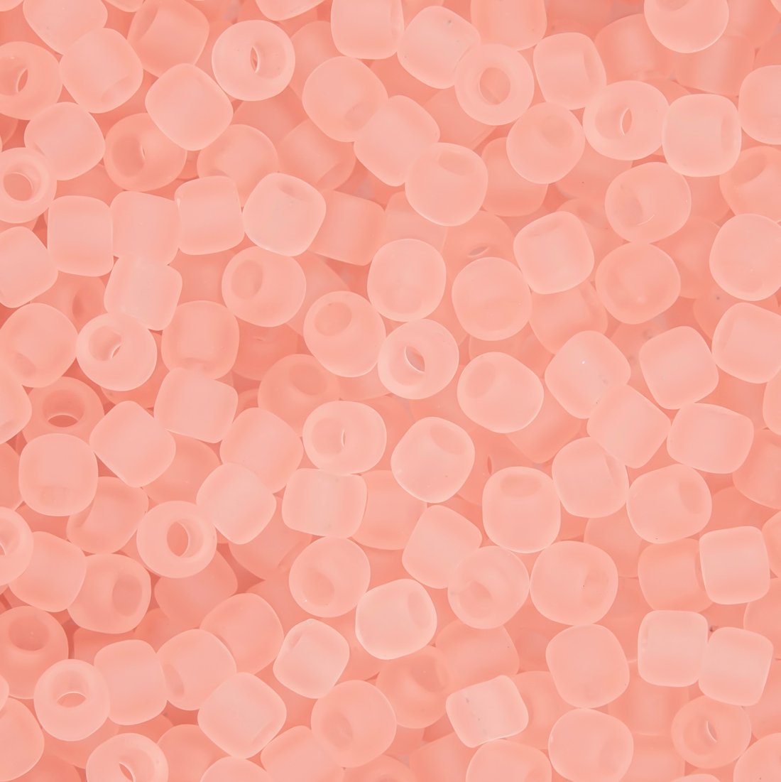 Японский бисер TOHO Round 8/0 (№11F), прозрачный матовый