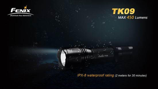 Подствольный тактический фонарь Fenix TK09 R5 450 люмен