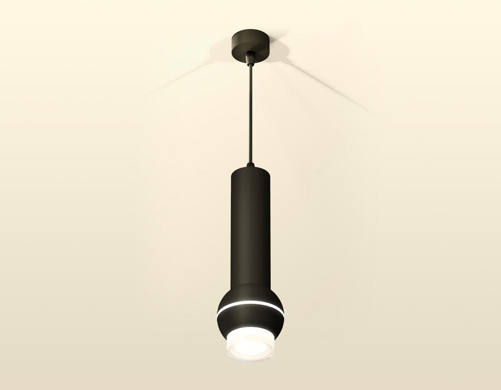 XP1102010 SBK/FR/CL черный песок/белый матовый/прозрачный MR16 GU5.3 LED 3W 4200K