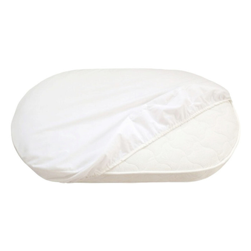 Наматрасник (не промокаемый) в овальную кровать "Машенька" 75*125 см на резинке