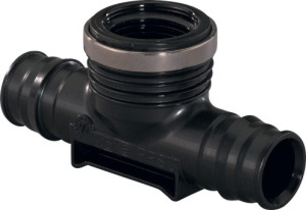 Q&E ТРОЙНИК С ВНУТРЕННЕЙ РЕЗЬБОЙ PPSU 25-RP3/4"ВР-25 '25Щ(новый аналог UP 1047888)