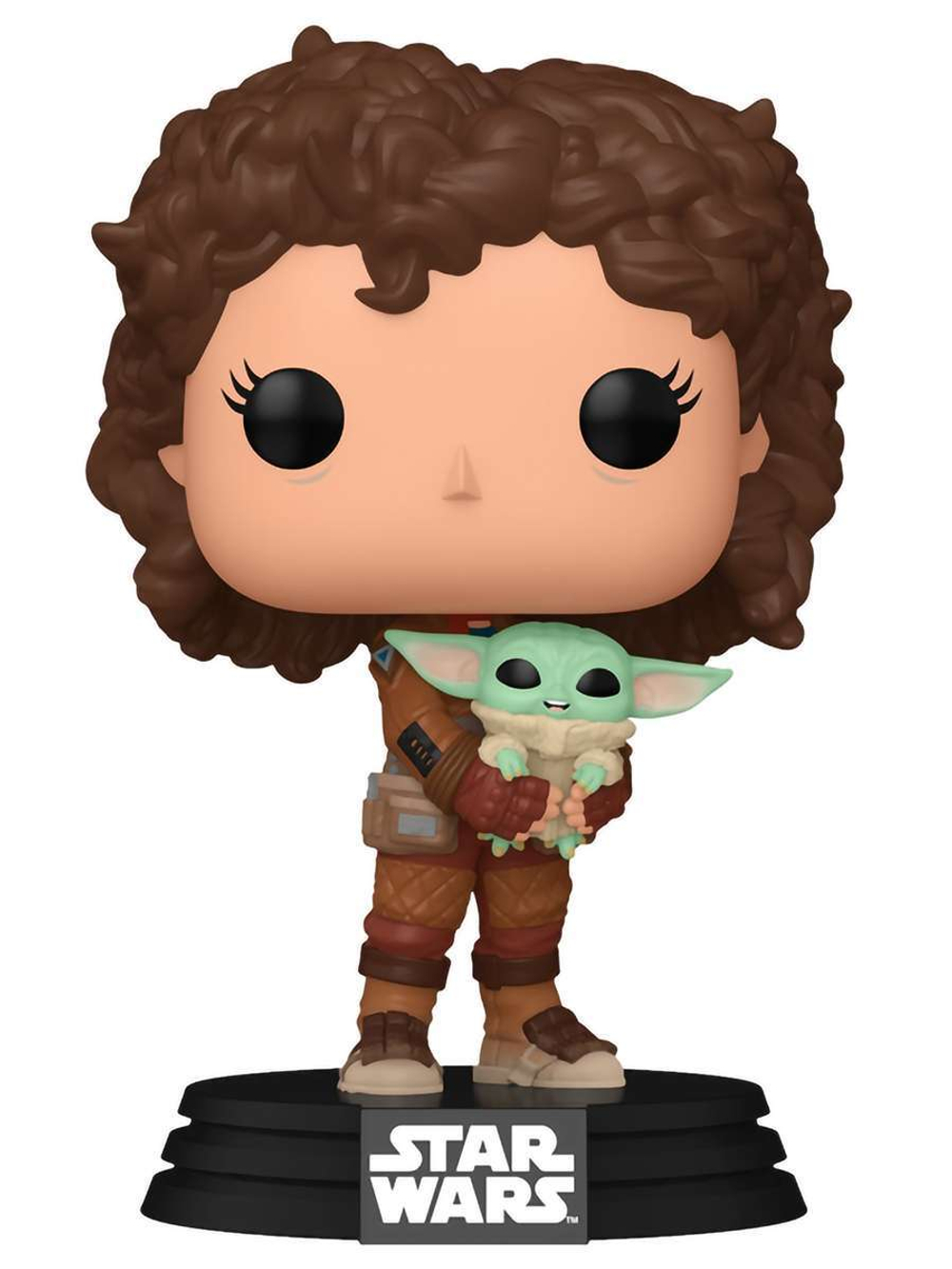 Фигурка Funko POP! Bobble Star Wars Mandalorian S9 Peli Motto w/Grogu (665) 76552
