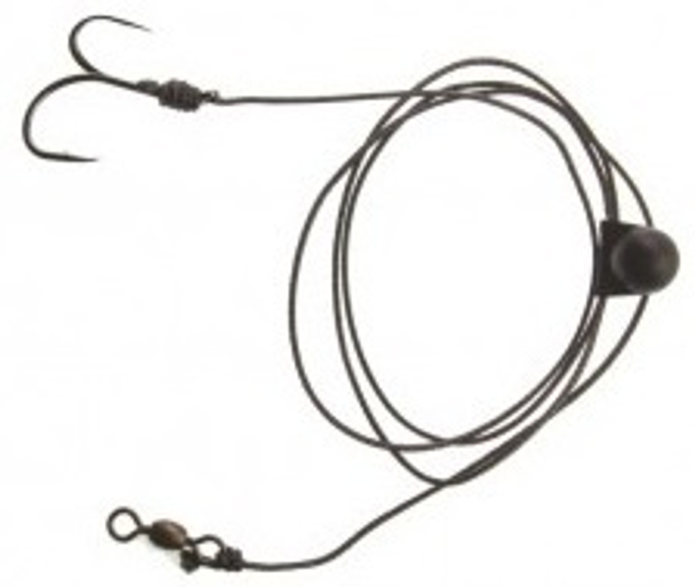 Оснастка Mistrall CatFish AM-6320032  90кг 87см 1.5мм Тройник 4/0