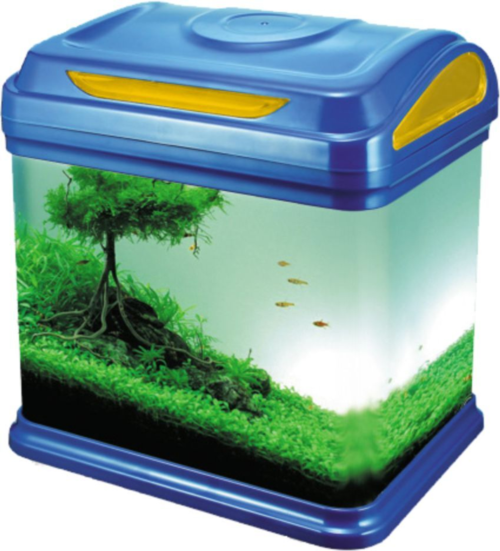 МИНИ-аквариум (LED + top Filtr) БЕЛЫЙ 4л