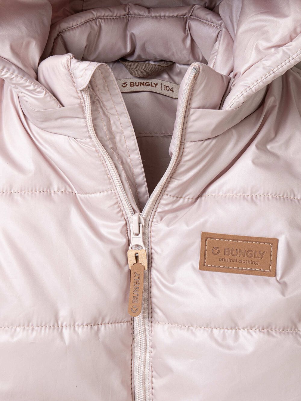 Жилет со съемным капюшоном "Латте"