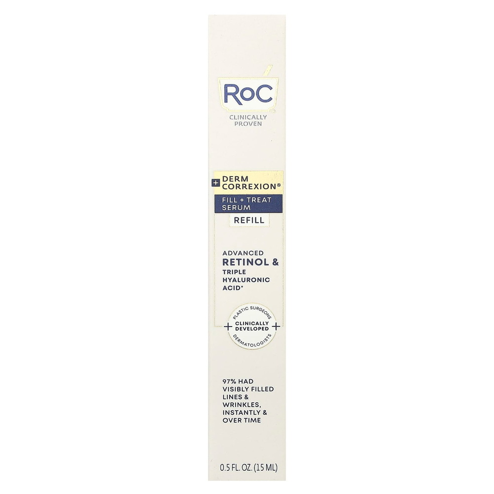 RoC, Derm Correxion®, сыворотка Fill + Treat, добавка, 15 мл (0,5 жидк. Унции)