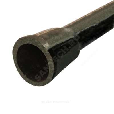 Труба чугун канализационная Ду 100 б/н L=2м ГОСТ 6942-98 ДПК
