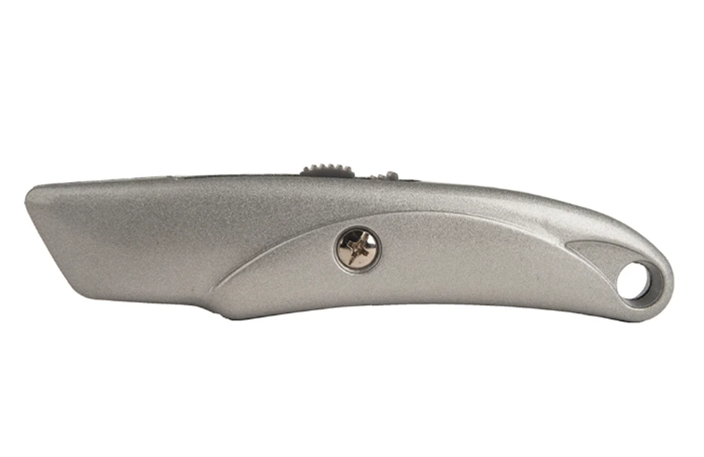 Нож строительный, для линолеума, трапециевидное лезвие, Sturm! 1076-02-P1