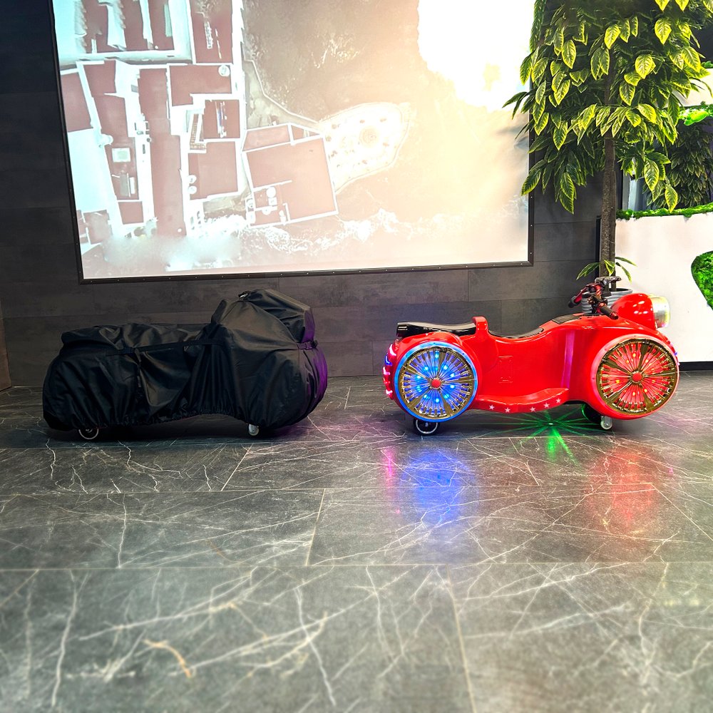 Универсальный чехол для электромобилей и качалок